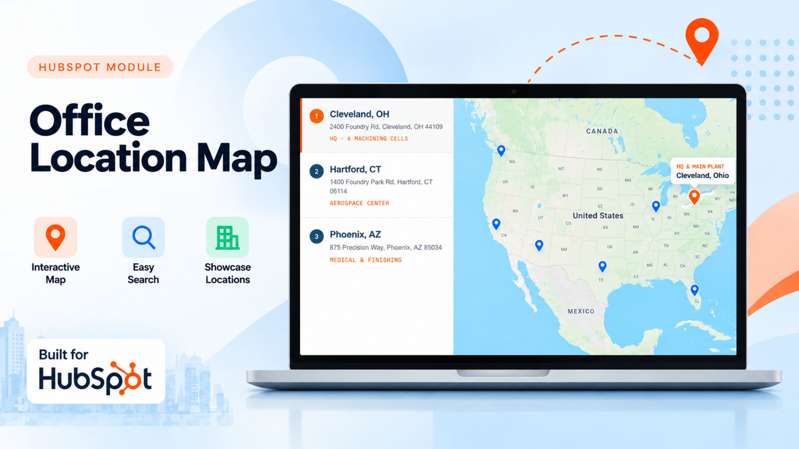 Office Location Map